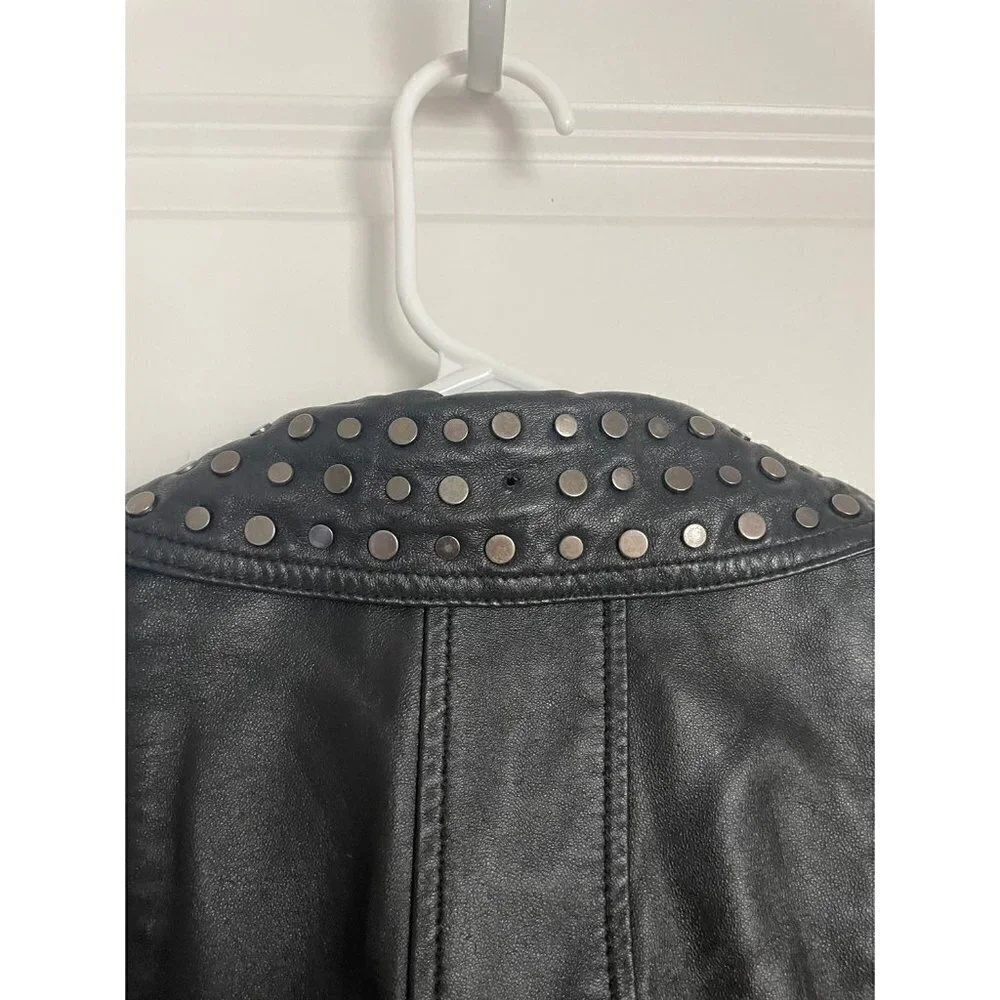 Leather Moto Jacket